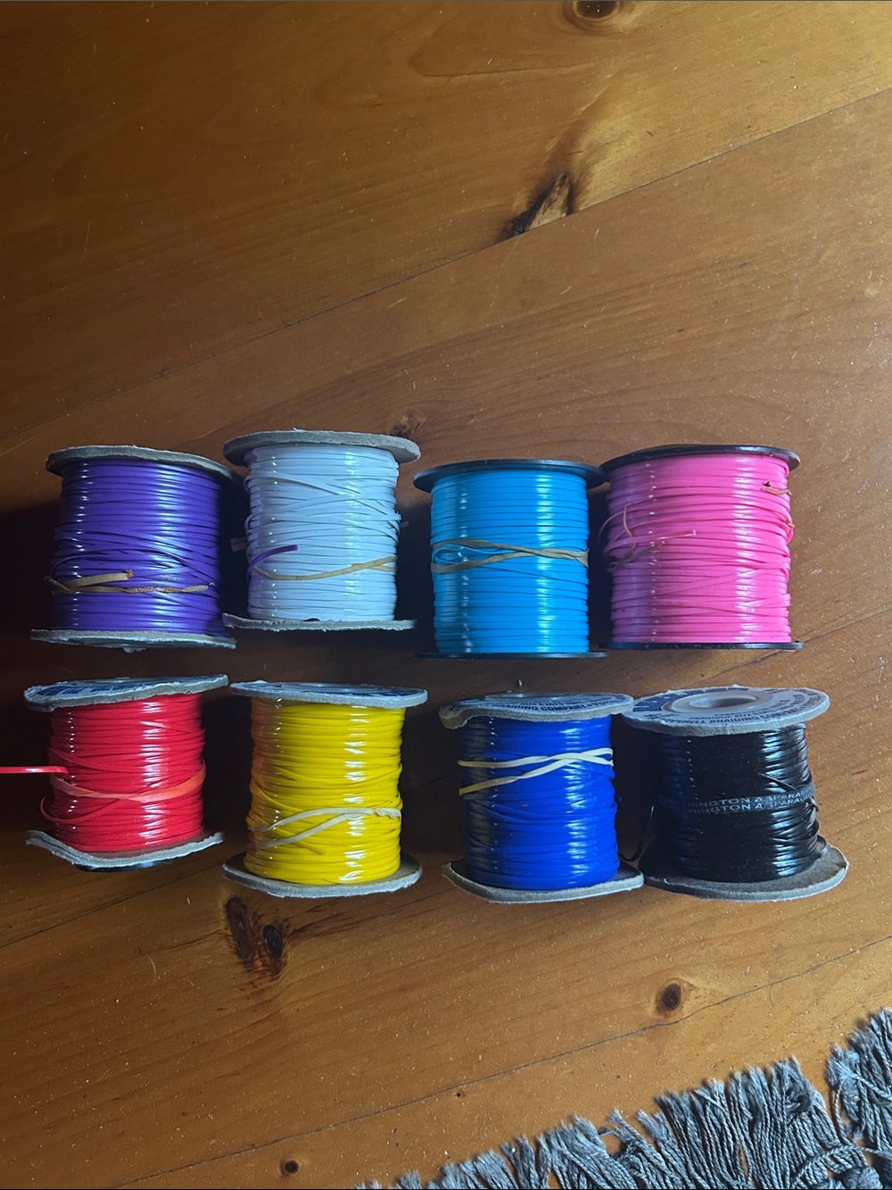 Crafters Rexlace Lacing Stools and Odds and Ends